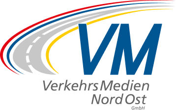 Logo der Verkehrs Medien Nord Ost