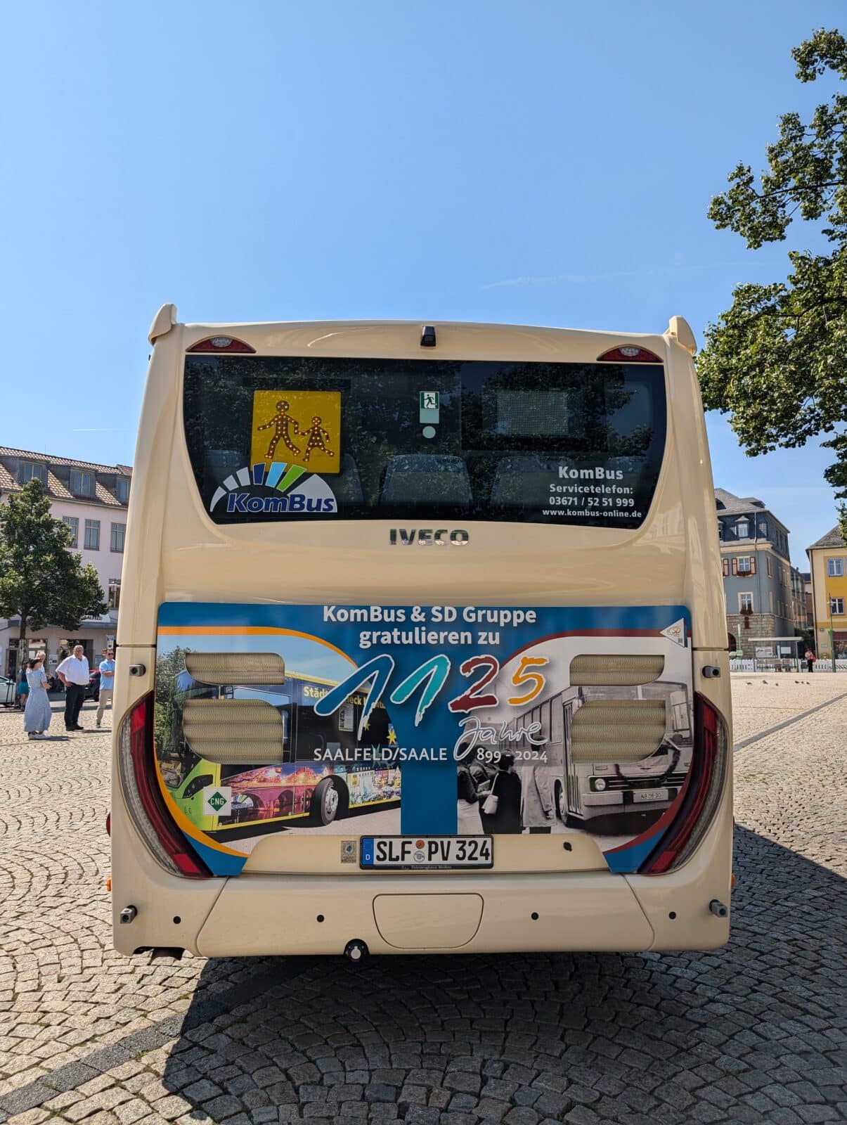 1125 Jahre Bus aus Saalfeld 